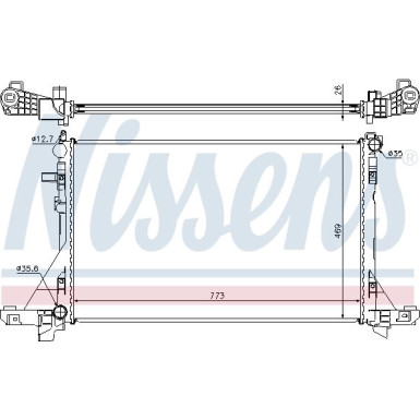 Wasserkühler PKW RENAULT MASTER III 10 630733