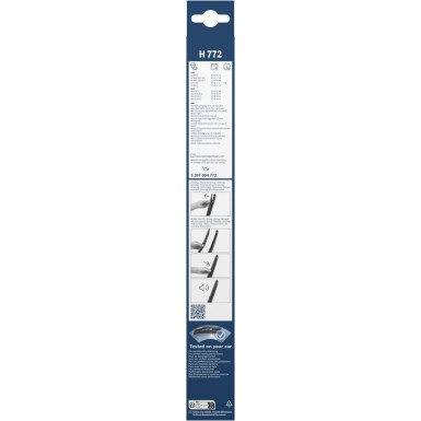 Bosch Wischerblatt H772 3397004772 Bosch Wischerblatt H772 3397004772