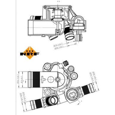 Thermostat, Kühlmittel 725045 Thermostat, Kühlmittel 725045