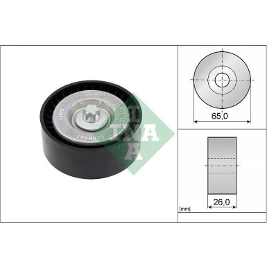 Umlenk-/Führungsrolle, Keilrippenriemen 532 0630 10 Umlenk-/Führungsrolle, Keilrippenriemen 532 0630 10
