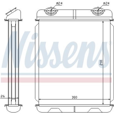 Heizkühler PKW 73341 Heizkühler PKW 73341
