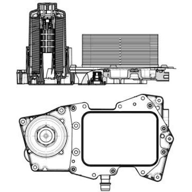 ÖLKÜHLER, MOTORÖL NRF31827