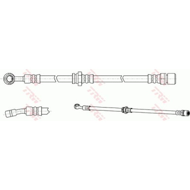 Bremsschlauch CHEVROLET NUBIRA Stufenheck 2.0 D 05 PHD1017