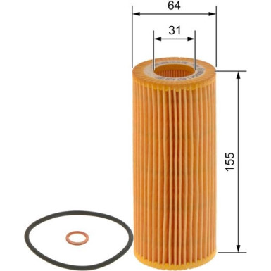 Ölfilter 1457429185 Ölfilter 1457429185