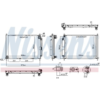 Wasserkühler PKW 637654 Wasserkühler PKW 637654