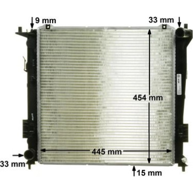 Kühler, Motorkühlung CR 1320 000P