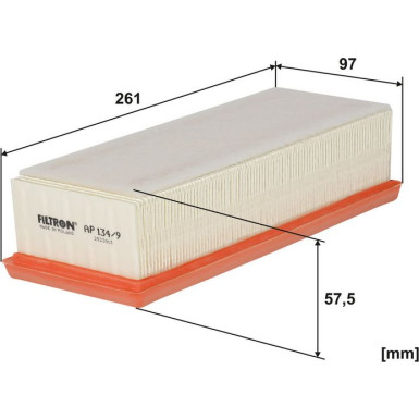 FILTRON Luftfilter AP 134/9 FILTRON Luftfilter AP 134/9