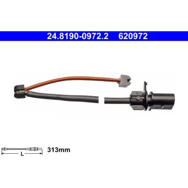 ATE Verschleißsensor 24.8190-0972.2 ATE Verschleißsensor 24.8190-0972.2