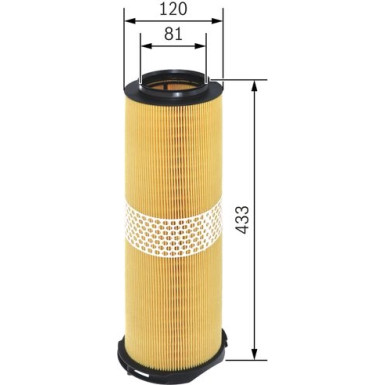 Luftfilter F 026 400 205 Luftfilter F 026 400 205