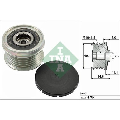 Generatorfreilauf 535 0155 10 Generatorfreilauf 535 0155 10