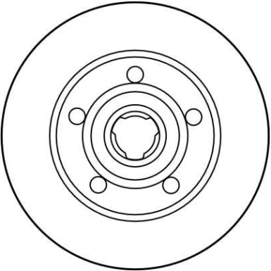 Bremsscheibe Vw T. A4 1.6-2.8 DF2771 Bremsscheibe Vw T. A4 1.6-2.8 DF2771