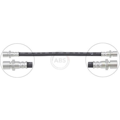 A.B.S. Bremsschlauch SL6184