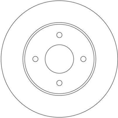 85 482 025 Bremsscheibe HA NISSAN Primera 98 DF4240