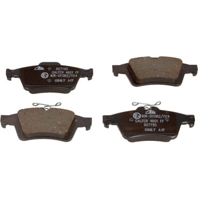 Bremsbelagsatz Opel T. Vectra C/Focus/Mazda/Volvo/Renault 13.0460-7195.2 Bremsbelagsatz Opel T. Vectra C/Focus/Mazda/Volvo/Renault 13.0460-7195.2