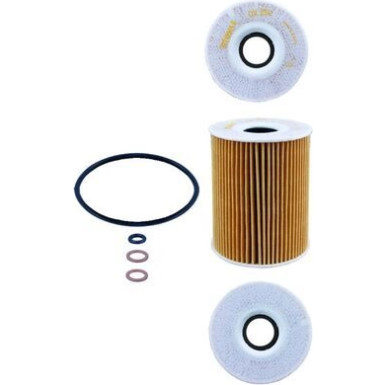 MAHLE Ölfilter OX 254D2 MAHLE Ölfilter OX 254D2