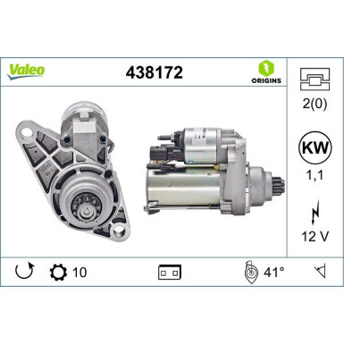 Anlasser 438172