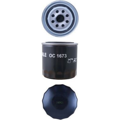 MAHLE Ölfilter OC 1673 MAHLE Ölfilter OC 1673