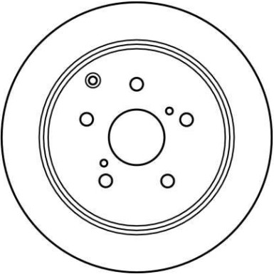 Bremsscheibe Toyota T. Previa DF4017