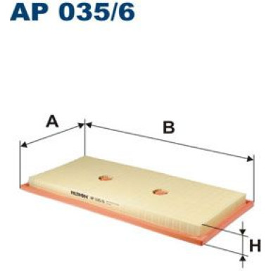 FILTRON Luftfilter AP 035/6