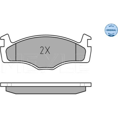 Bremsbelagsatz Vw P. Golf/Jetta/P 252088715