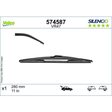 VALEO Scheibenwischer 574587 VALEO Scheibenwischer 574587