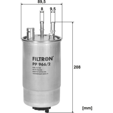 FILTRON Kraftstofffilter PP 966/2