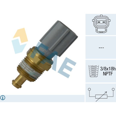 FAE Sensor, Kühlmitteltemperatur 33734