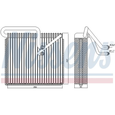 Verdampfer PKW OPEL Astra G,Zafira 98 92190
