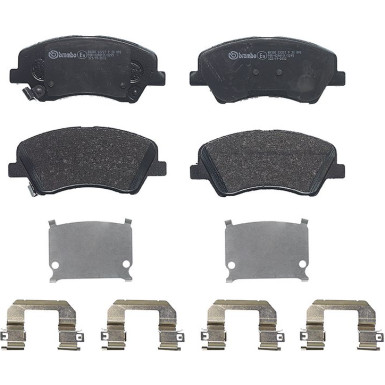 BREMBO Bremsklötze VA P 30 098 BREMBO Bremsklötze VA P 30 098