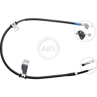 A.B.S. Handbremsseil Seilzug Festellbremse K17301 A.B.S. Handbremsseil Seilzug Festellbremse K17301