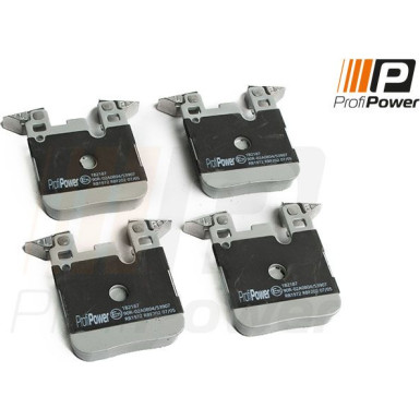 PROFIPOWER Bremsbelagsatz, Scheibenbremse 1B2187 PROFIPOWER Bremsbelagsatz, Scheibenbremse 1B2187