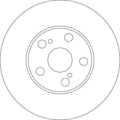 Bremsscheibe Toyota P. Avensis DF4416 Bremsscheibe Toyota P. Avensis DF4416
