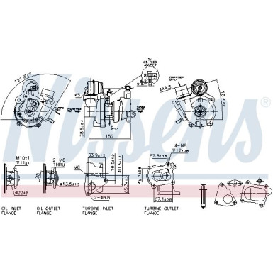 Nissens Turbo 93078