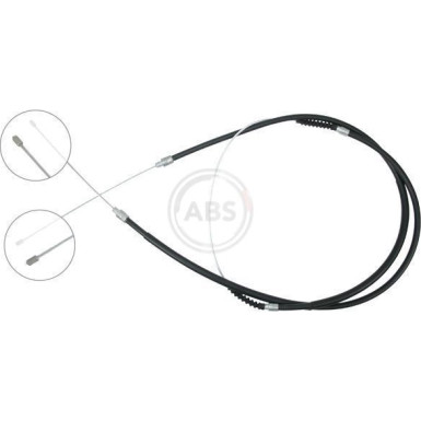 A.B.S. Handbremsseil Seilzug Festellbremse K16825 A.B.S. Handbremsseil Seilzug Festellbremse K16825