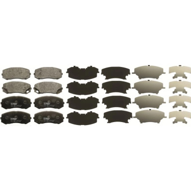 Bremsbelagsatz Mitsubishi P. Canter 3.0D 05-10 GDB3492 Bremsbelagsatz Mitsubishi P. Canter 3.0D 05-10 GDB3492