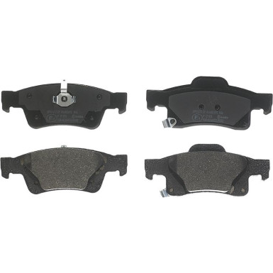 BREMBO Bremsklötze HA JEEP Grand Cherokee 10 PRIME LINE P 37 016 BREMBO Bremsklötze HA JEEP Grand Cherokee 10 PRIME LINE P 37 016