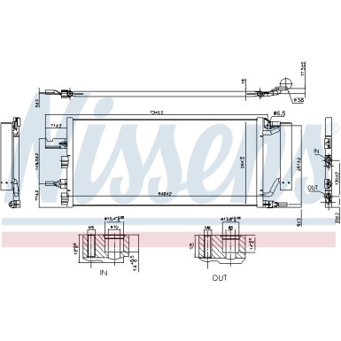 Kondensator PKW BMW X1 15 FIRST FIT 940759