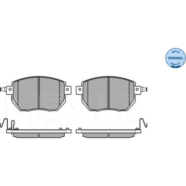 Bremsbelagsatz Nissan P. Maxima 03- Usa Mit Sensor MEYLE-ORIGINAL: True to OE 025 240 5615/W
