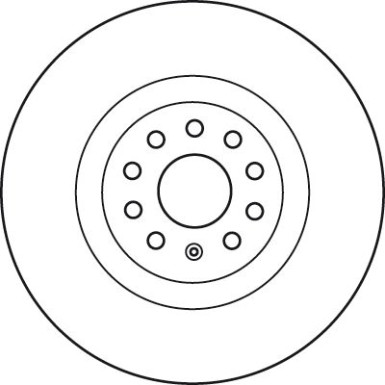 17 481 053 Bremsscheibe VA DF6133S 17 481 053 Bremsscheibe VA DF6133S