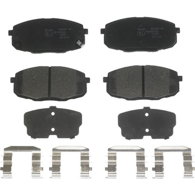 BREMBO Bremsklötze VA P 30 077 BREMBO Bremsklötze VA P 30 077