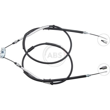 A.B.S. Handbremsseil Seilzug Festellbremse K10085 A.B.S. Handbremsseil Seilzug Festellbremse K10085