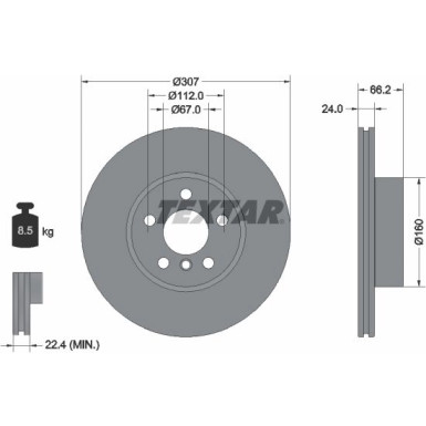 Bremsscheibe 92326805 Bremsscheibe 92326805