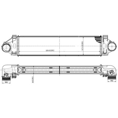 LADELUFTKÜHLER NRF309064 LADELUFTKÜHLER NRF309064