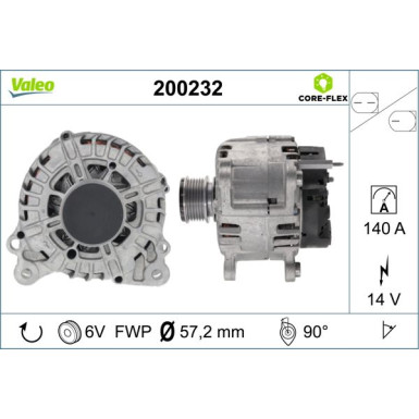 VALEO Generator 200232 VALEO Generator 200232