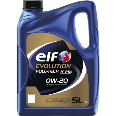 Elf Evolution Full Tech VCX 0W-20 5 Liter ELF EVOLUTION FULL-TECH VCX 0W-20 228336