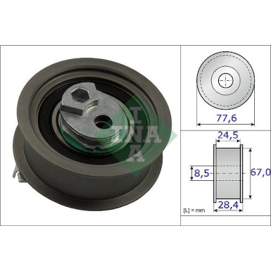 Spannrolle, Zahnriemen 531 0851 10 Spannrolle, Zahnriemen 531 0851 10