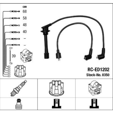 Zündleitungssatz RC-ED1202