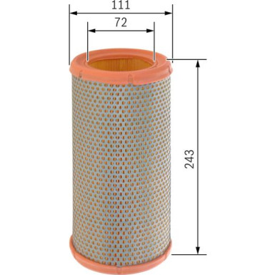 Luftfilter 1457433229 Luftfilter 1457433229