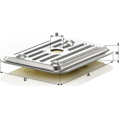 Mann & Hummel Automatikgetriebeölfilter PKW H 2019 KIT 2 Mann & Hummel Automatikgetriebeölfilter PKW H 2019 KIT 2