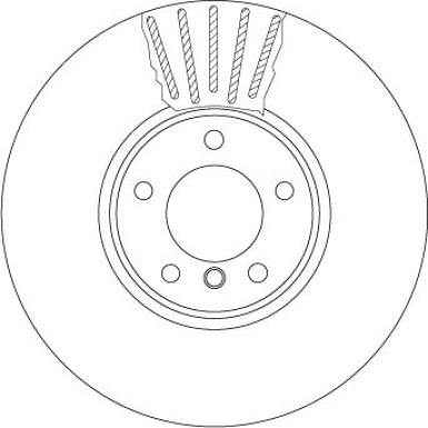 Bremsscheibe Bmw P. 3.0D E60/61/63/64 04 DF6003S Bremsscheibe Bmw P. 3.0D E60/61/63/64 04 DF6003S